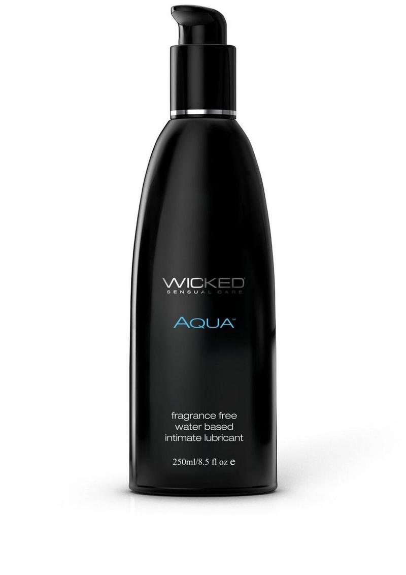 Wicked Aqua Water Based Lubricant Fragrance Free - 8.5oz